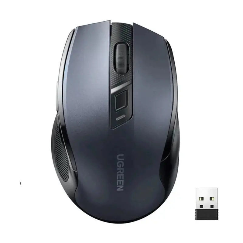 Ugreen Mu006 2.4Ghz Wireless Optical Mouse – Black 1