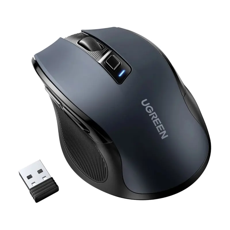 Ugreen Mu006 2.4Ghz Wireless Optical Mouse – Black 2