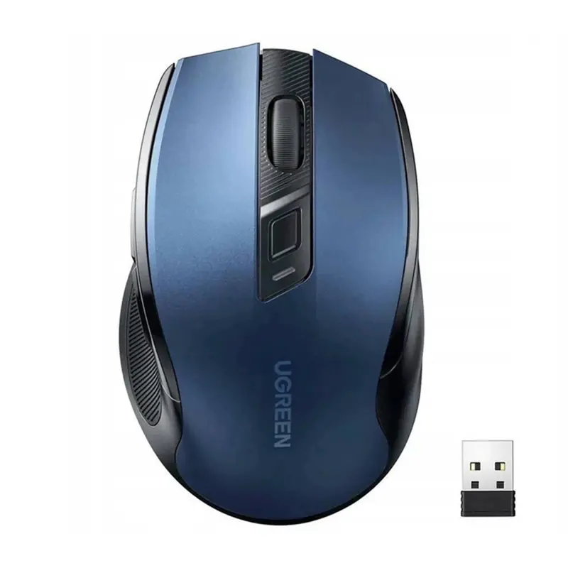 Ugreen Mu006 2.4Ghz Wireless Optical Mouse – Blue 1