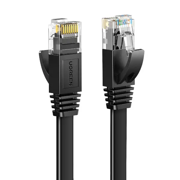 Ugreen Nw102 Cat6 U/Utp Flat Ethernet Cable 20M - Black 2