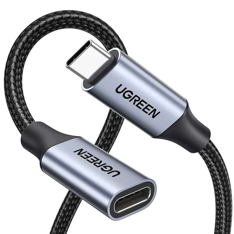 Ugreen Type-C 3.1 Gen2 Extension Cable – 10Gbps, Pd 100W (1M) 2
