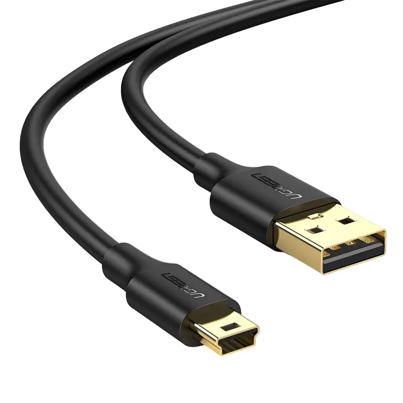 Ugreen Us132 Usb To Mini Usb 2.0, 450Mbps Superspeed Cable - 1M 1