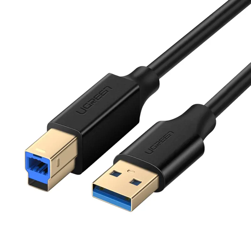 Ugreen Us210 Usb-A Printer Cable 2M - Black 1