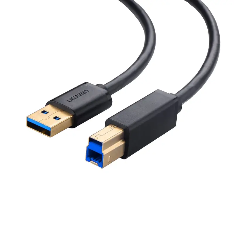 Ugreen Us210 Usb-A Printer Cable 2M - Black 2