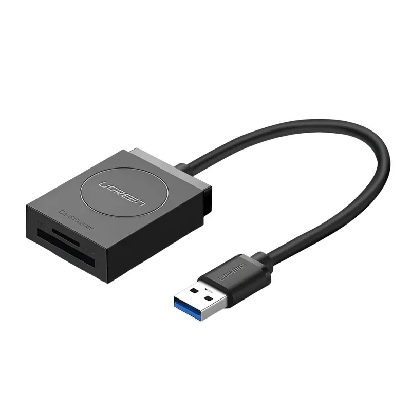 Ugreen Usb 3.0 Dual Slot Card Reader For Sd/Tf Cards – 5Gbps Data Transfer 1