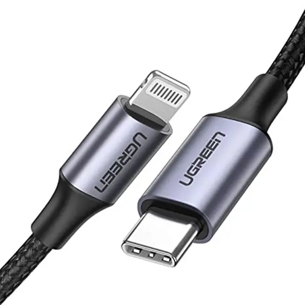 Ugreen Usb-C To Lighting Mfi Braided Cable 1M 60759 1