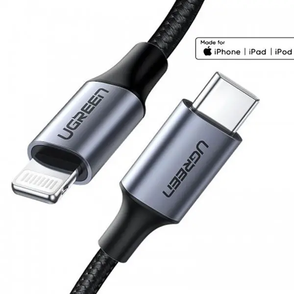 Ugreen Usb-C To Lighting Mfi Braided Cable 1M 60759 2