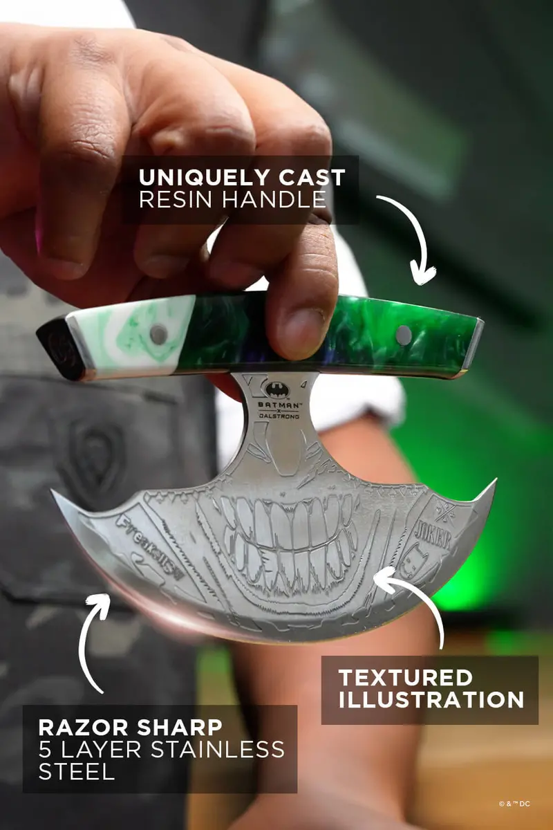 Ulu Knife 7" | The Joker™ Edition | Dalstrong © 1