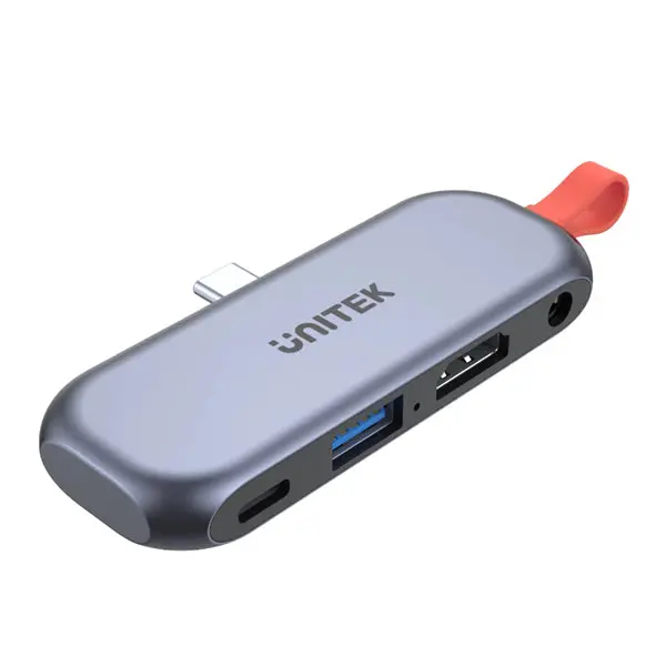 Unitek 4-In-1 Type-C Hub With Hdmi And 100W Power Delivery - D1070a 1