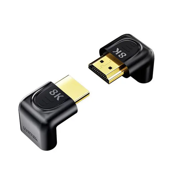 Unitek 8K Hdmi 90 And 270 Degree Right Angle Adapter 1