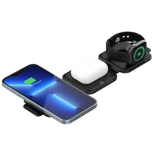 Unitek Travel Magnetic Foldable 3-In-1 Wireless Charger - P1223a 1