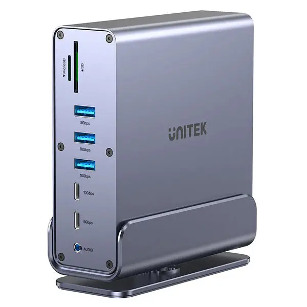 Unitek Usb-C 15 In 1 Universal Displaylink Triple 4K Docking Station - D1135a 1