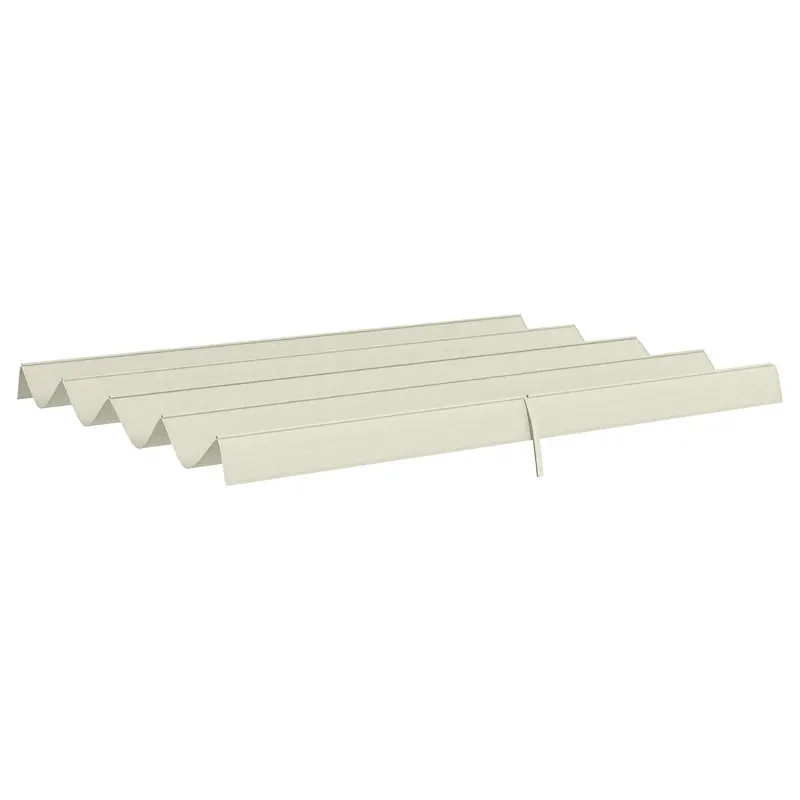 Uv30+ Retractable Canopy For 9.8' X 7.1' Pergola, Cream White 2