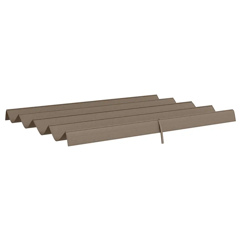 Uv30+ Retractable Canopy For 9.8'X7.1' Pergola, Coffee 2