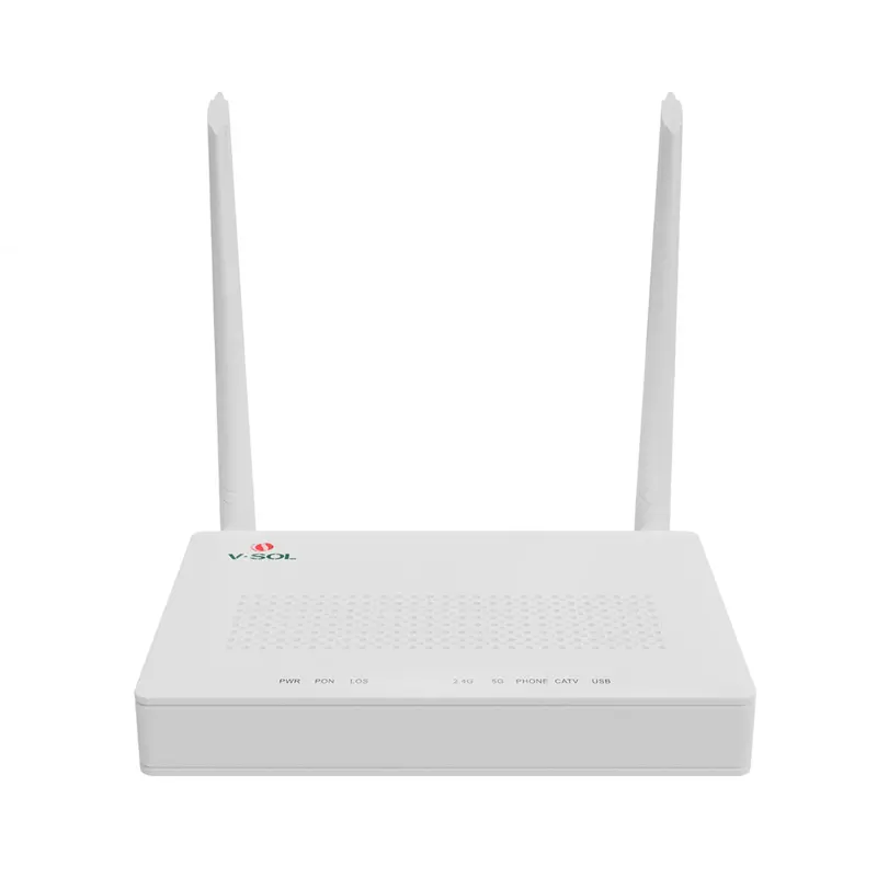 V-Sol 1Xpon+4Ge+1Pots+Catv+Usb 3.0+Wi-Fi 5 Hgu Ont 1