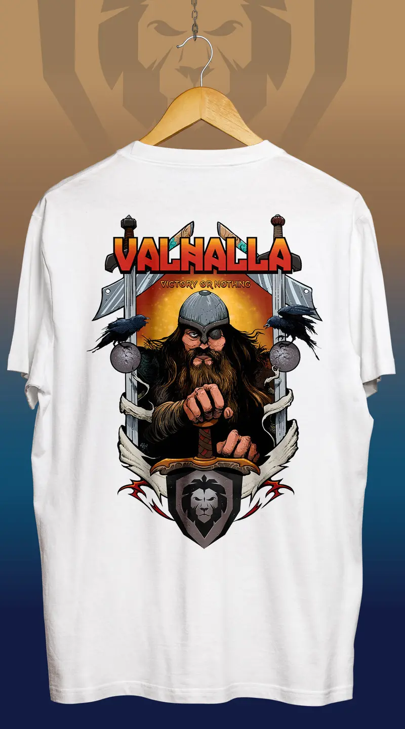 Valhalla Series Tee X Arik Roper Collab 1