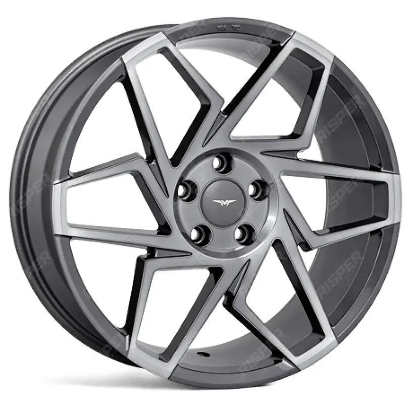 Veemann V-Fs27r 19X8.5 5X112 Et42 Cb66.56 - Graphite Smoke Machined 1