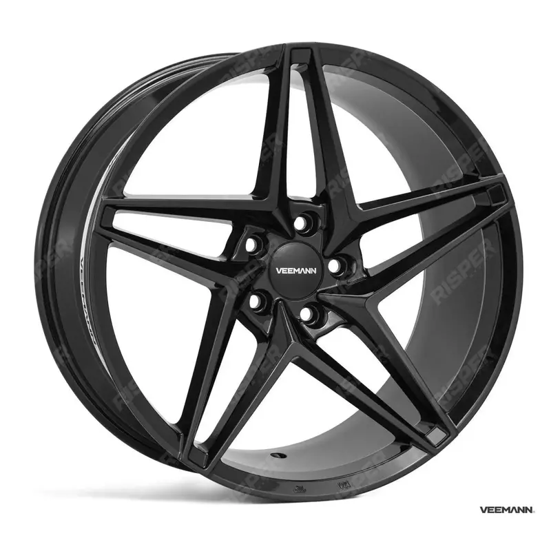 Veemann V-Fs46 19 Inch Alloy Wheels - 5X112 - Gloss Black 1