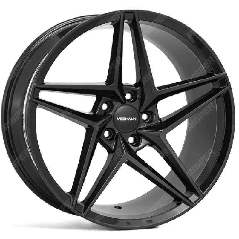 Veemann - V-Fs46 20X8.5 5X120 Et35 Cb72.56 - Gloss Black 1