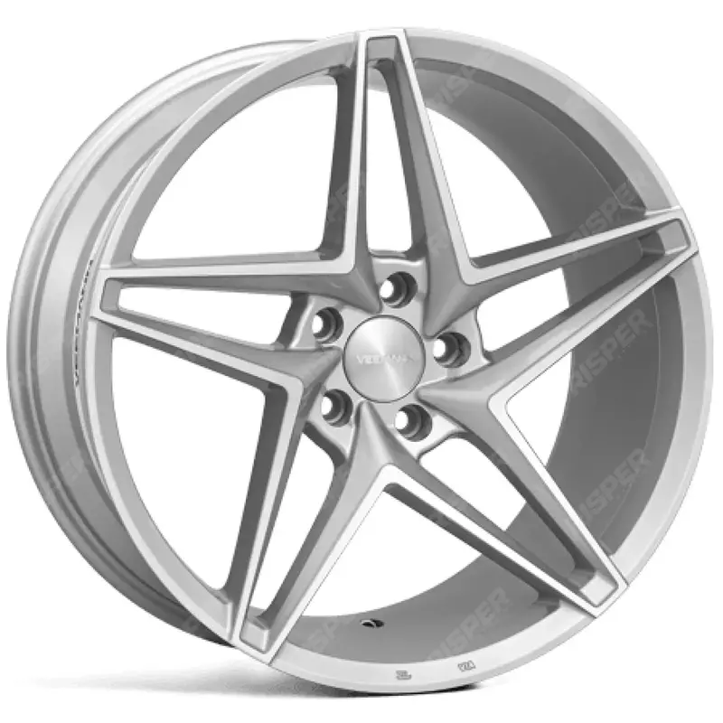 Veemann - V-Fs46 20X8.5 5X120 Et35 Cb72.56 - Silver-Machined 1