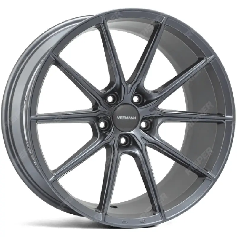 Veemann - V-Fs48 20X8.5 5X120 Et35 Cb75.56  - Gloss Graphite 1