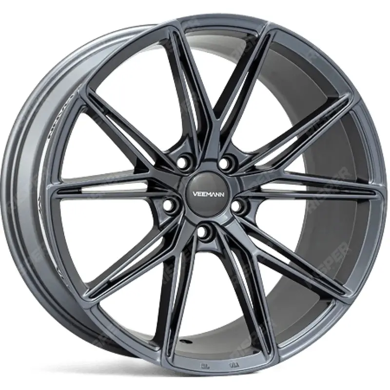 Veemann V-Fs49 20X8.5 5X120 Et35 Cb75.56  - Gloss Graphite Qty 1 1
