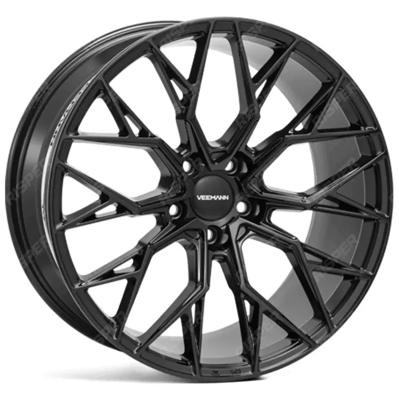 Veemann V-Fs51 23X10 5X112 Et30 Gloss Black Deep Concave - Qty 1 1