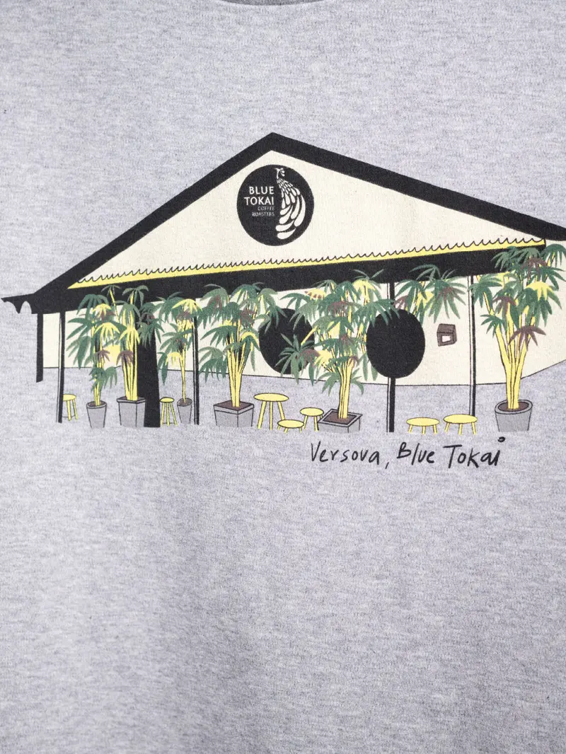 Versova Cafe Tee (Grey) 3