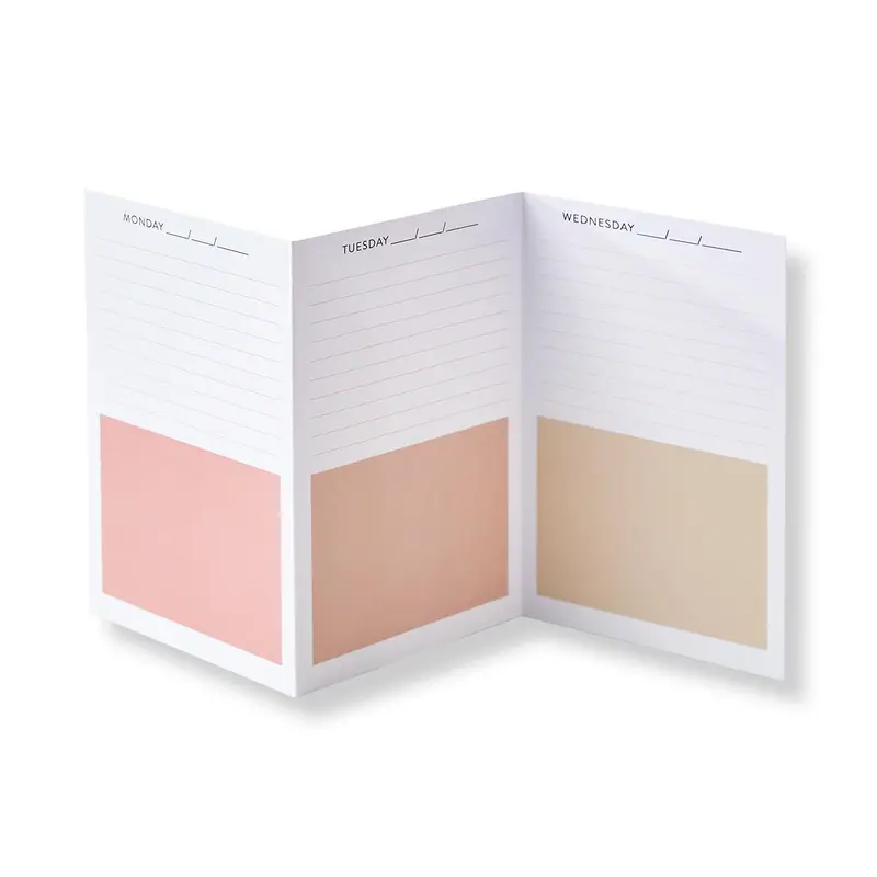 Vibrant Triple-Decker Pocket Planner 2