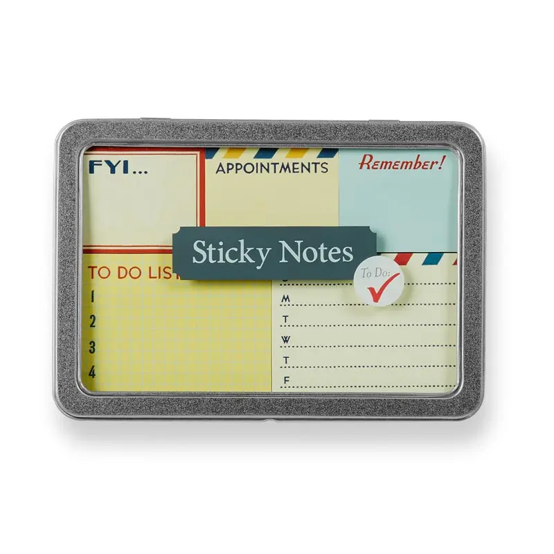 Vintage To Do Sticky Notes 1
