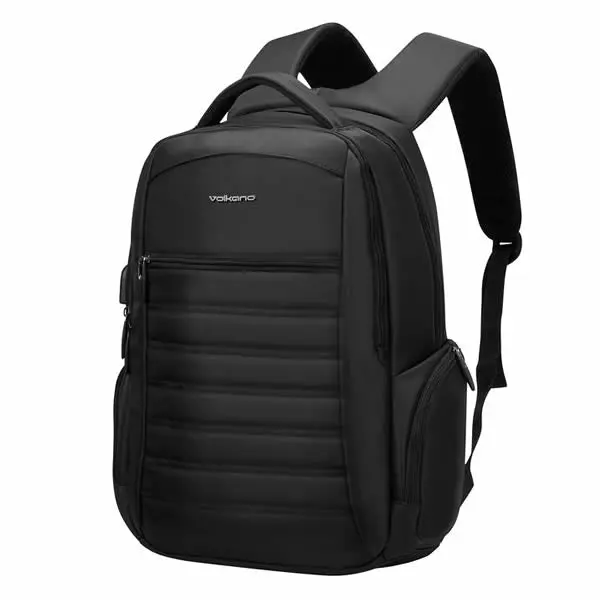Volkano Boston Series 15.6" Laptop Backpack - Black 1