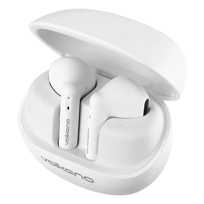 Volkano Buds X3 Tws Earphones With Enc    - White 1