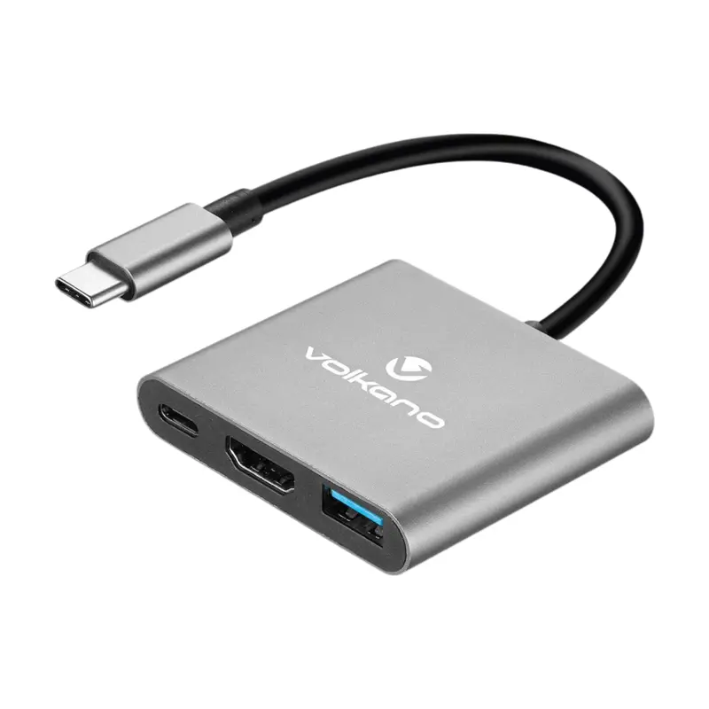 Volkano Expand Series 3-In-1 Type-C Hub 1