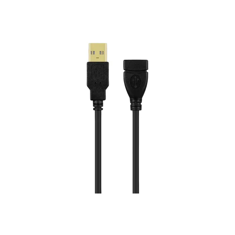 Volkano Extend Series Usb Extension Cable - 2M - Black 1
