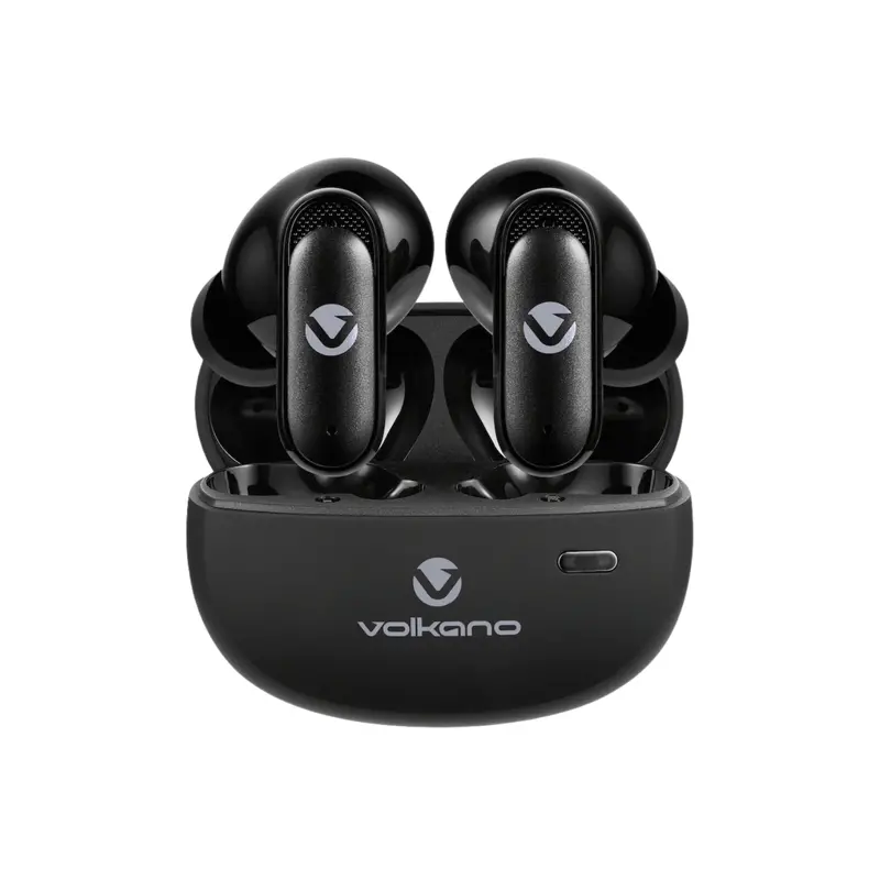 Volkano Nomad Active Noise-Cancelling True Wireless Earphones – Black 1