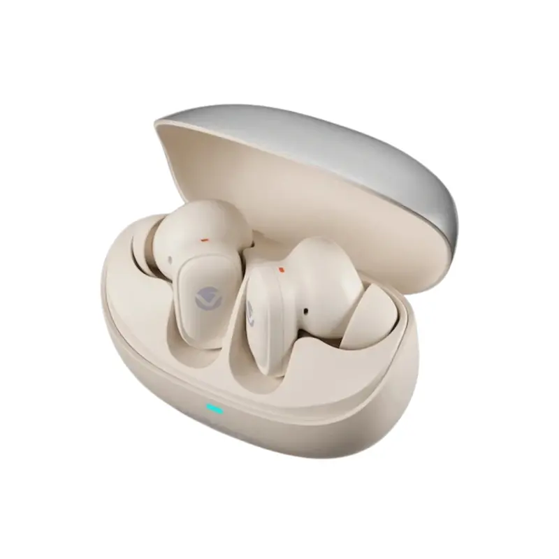 Volkano Sugar-Cube Active Noise-Cancelling True Wireless Earphones – Nude 1