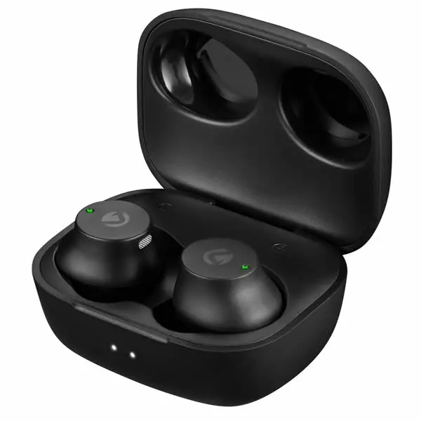 Volkano Taurus Series 2.0 True Wireless Earphones & Charging Case - Black 1