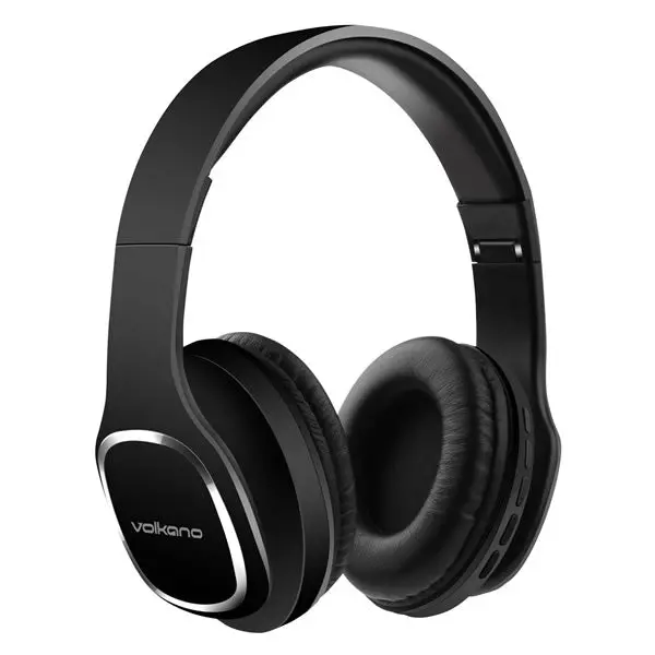 Volkano Vk-2002-Bk Phonic Series Bluetooth Headphones Black 1