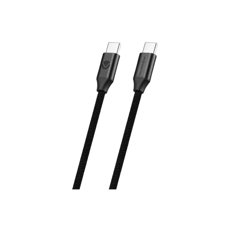 Volkano Weave Series Type-C To Type-C Cable 3M 60W - Black 2