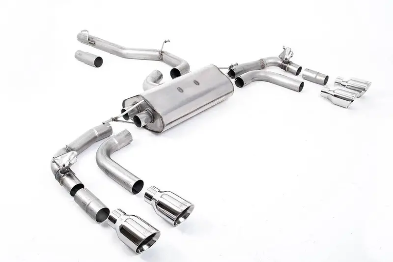 Volkswagen Tiguan R Particulate Filter-Back Exhaust System By Milltek (2021+) 3