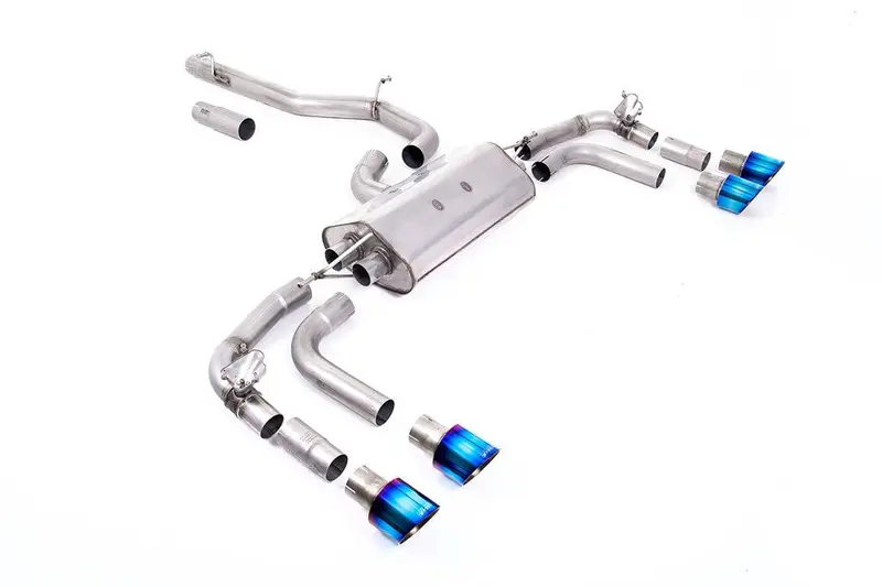 Volkswagen Tiguan R Particulate Filter-Back Exhaust System By Milltek (2021+) 5