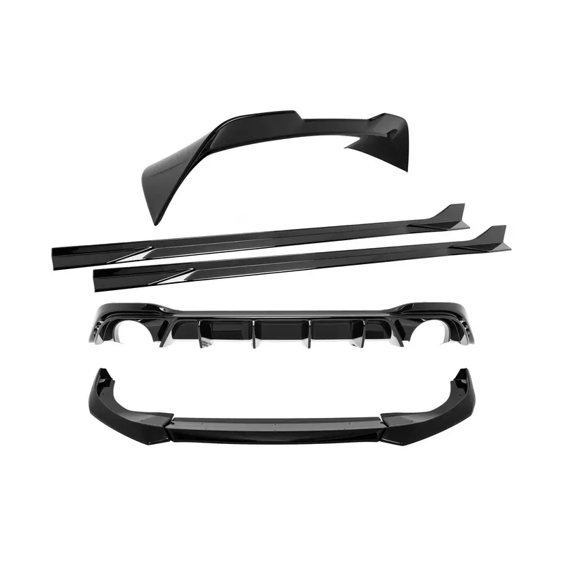 Vw Golf Gti Mk8 Gloss Black Body Kit By Zaero (2020-2024) 1