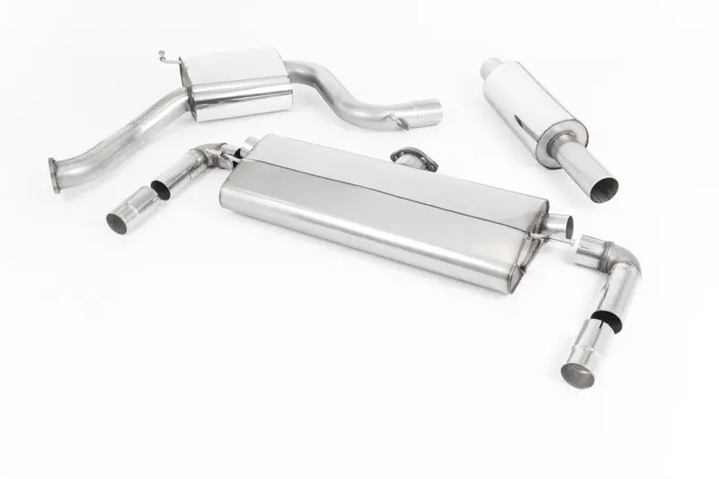 Vw Golf Mk7.5 Gti (Non-Pp & Non-Gpf) Cat Back Exhaust System By Milltek (2017-2018) 1