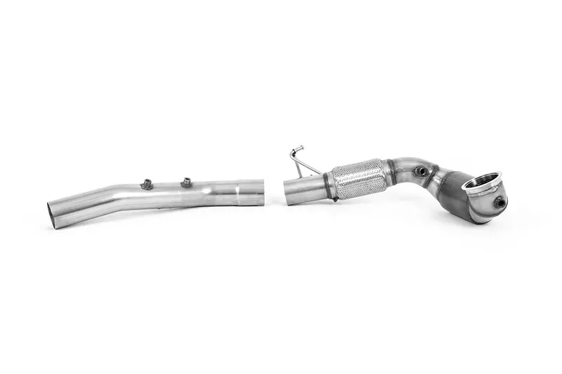 Vw Golf Mk8 Gti & Mk8.5 Large Bore Downpipe And Hi-Flow Sports Cat By Milltek (2019+) 1