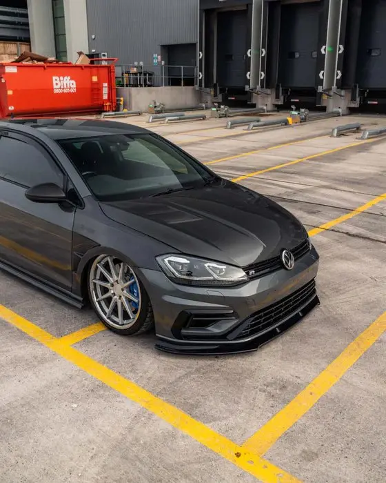 Vw Golf R Mk7.5 Gloss Black Body Kit By Zaero (2017-2020) 2
