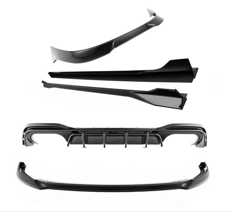 Vw Golf R Mk8.5 Gloss Black Body Kit By Zaero (2024+) 1