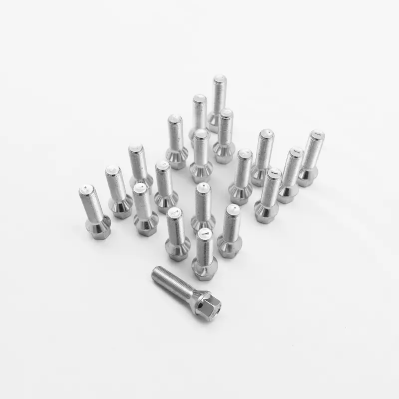 Vw Scirocco, Golf, Gti & R Mk7/7.5 & Mk8 Silver Wheel Spacers Kit 5X112 By Bimecc (2013+) 5