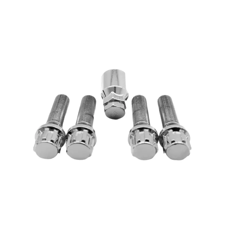 Vw Scirocco, Golf, Gti & R Mk7/7.5 & Mk8 Silver Wheel Spacers Kit 5X112 By Bimecc (2013+) 6