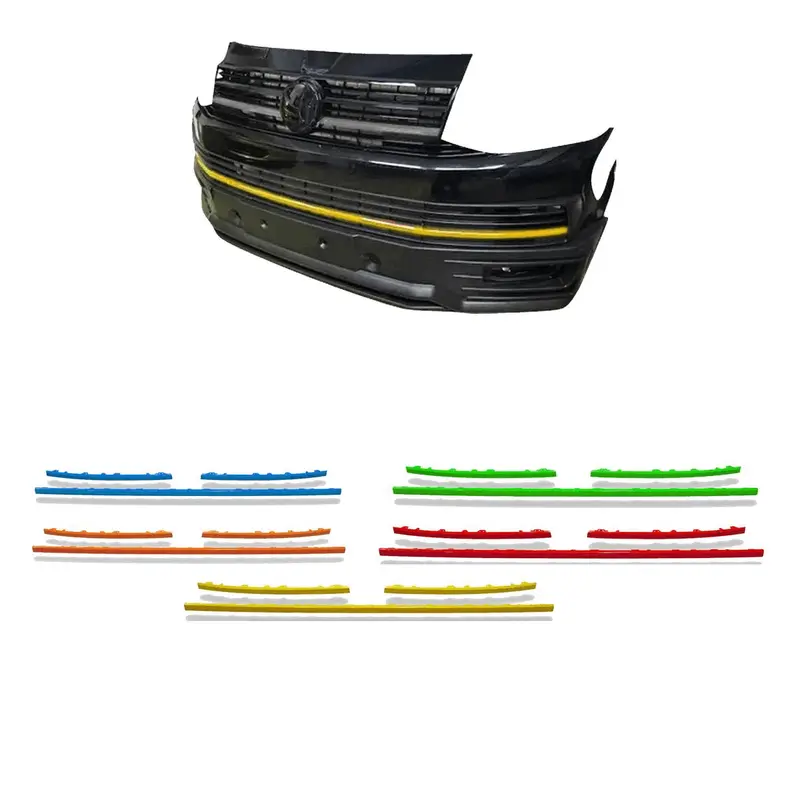 Vw T6 Transporter 2015-2019 Lower 3-Piece Clip In Grille Streamer 1