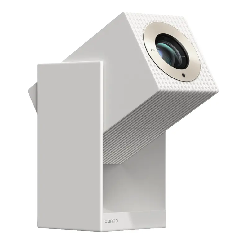 Wanbo Cube 2 Pro – 1080P 500Ansi Android 11 Smart Home Theatre Projector – White 1
